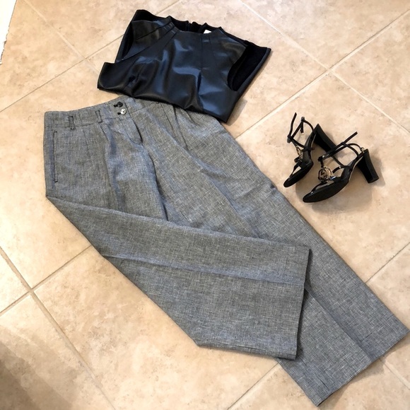 MICHAEL Michael Kors Pants - NWOT- MICHAEL Michael Kors linen houndstooth pants